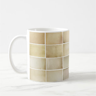 Caneca De Café Coleção de safras: conjunto de papel antigo.