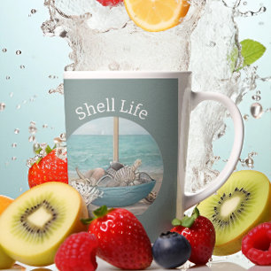 Caneca De Café Coleção de Vida da Serenity Shell em Seaside