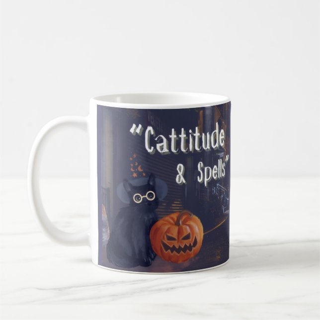 Caneca De Café coleção estilo halloween (Esquerda)