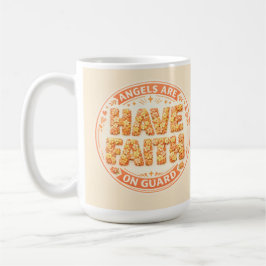 Caneca De Café Coleção Fé Angelical