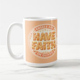 Caneca De Café Coleção Fé Angelical
