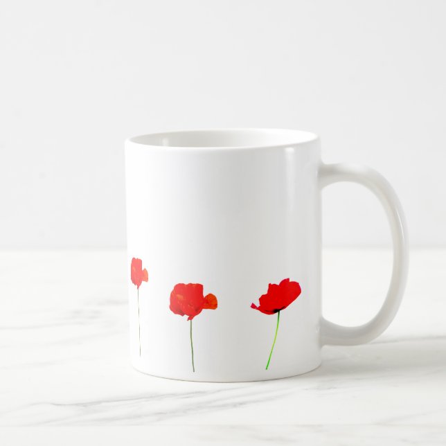 Caneca De Café Coleção POPPY 04 Mug (Direita)