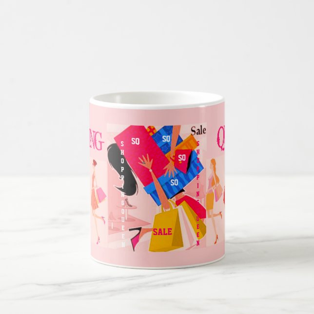 CANECA DE CAFÉ COLEÇÃO RAINHA DA MODA (Centro)