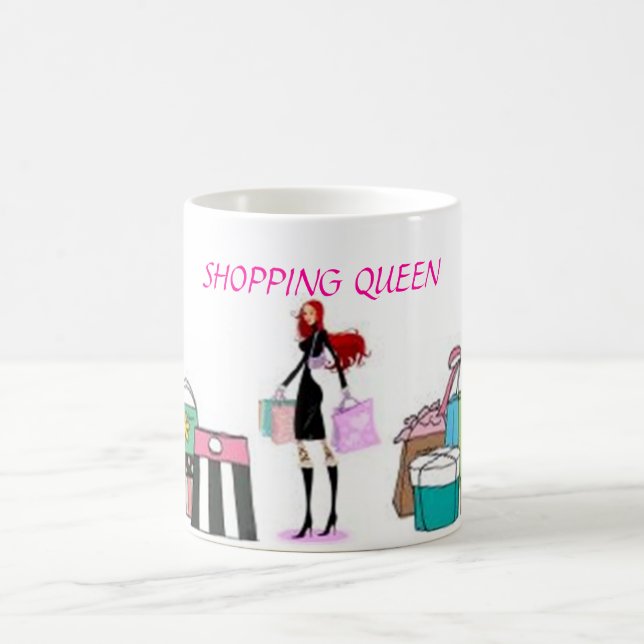 CANECA DE CAFÉ COLEÇÃO RAINHA DA MODA (Centro)