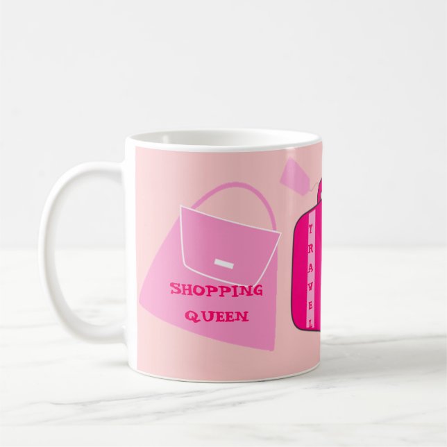 CANECA DE CAFÉ COLEÇÃO SHOPPING QUEEN (Esquerda)
