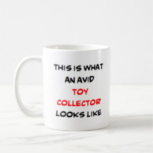 Caneca De Café colecionador de brinquedos, ávido