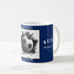 Caneca De Café colecionável de futebol personalizado
