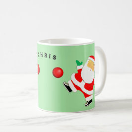 Caneca De Café Colecionável de Natal de Kickball