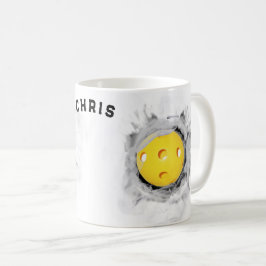 Caneca de café colecionável de pickleball