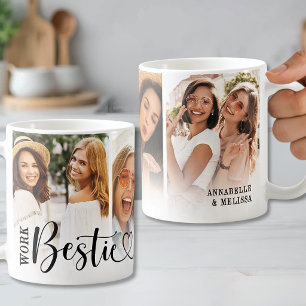 Caneca De Café Colega de Trabalho Personalizada Melhor Amiga