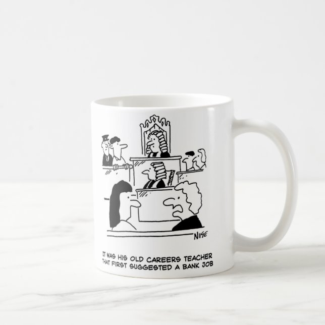 Caneca De Café Colégio em Tribunal após Conselheiro de Professora (Direita)