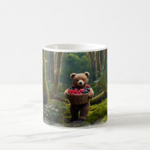 Caneca De Café Coleta de Frutas do Ursinho para Crianças