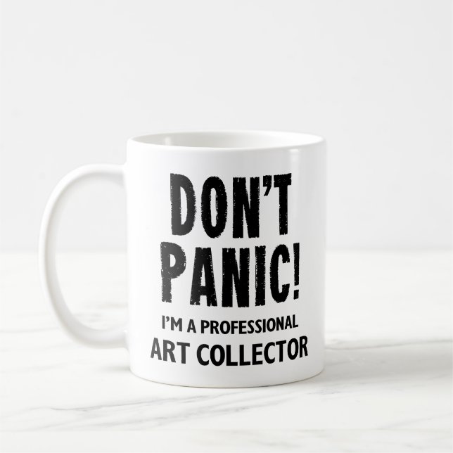 Caneca De Café Coletor de Arte (Esquerda)