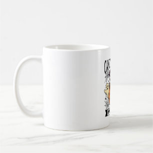 Caneca De Café Coletor de Doces de Halloween Gravura Vintage Abób
