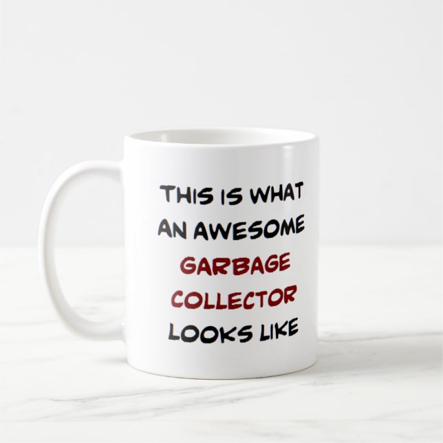 Caneca De Café coletor de lixo, incrível (Esquerda)