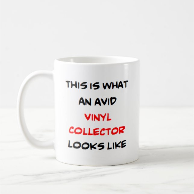 Caneca De Café coletor de vinilo ávido (Esquerda)