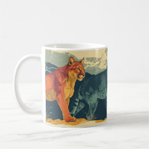 Caneca De Café Colheita de Cougar Mountain