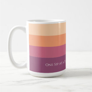 Caneca De Café Colheita Paleta-Motivacional-Mug