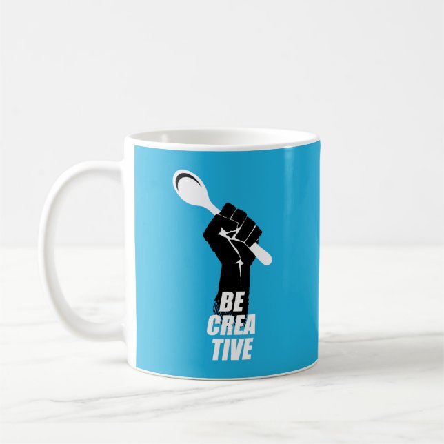 Caneca De Café Colher De cozinhar Para Chef Criativo (Esquerda)