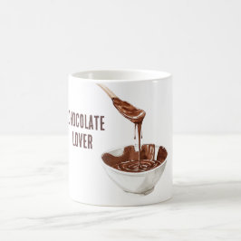 Caneca De Café Colher de Tigela de Amante de Chocolate