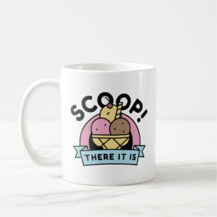 Caneca De Café Colherada Está Lá