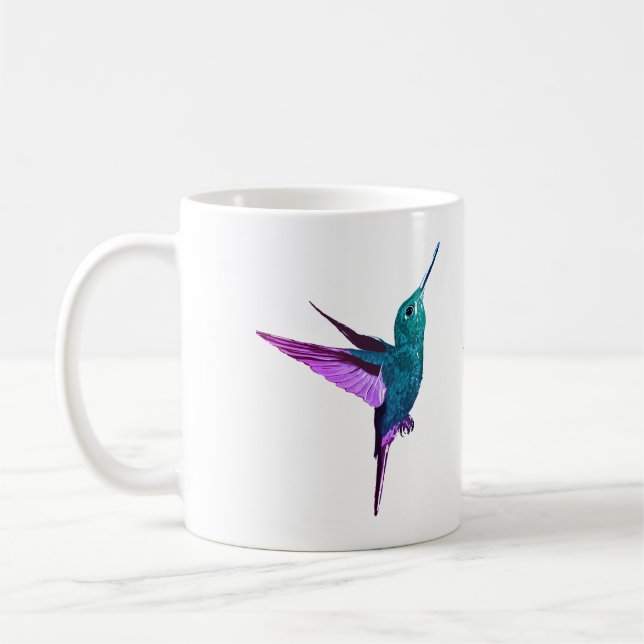 Caneca De Café Colibri personalizado (Esquerda)