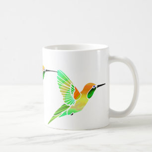 Caneca De Café Colibris do sorvete do limão do limão