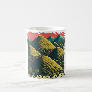 Caneca De Café Colinas de Chocolate de Bohol