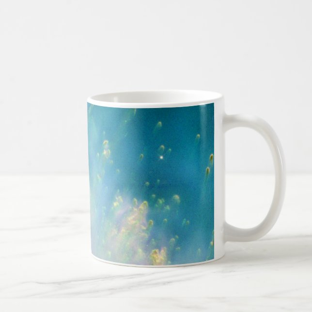 Caneca De Café Colisão de Gases Perto de Estrela Morta na Hélice (Direita)