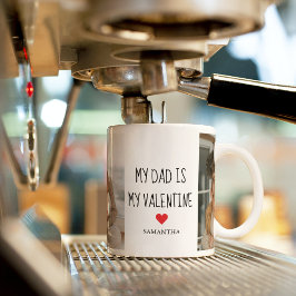 Caneca De Café Collage Photo | Meu Pai É Meu Presente Namorados