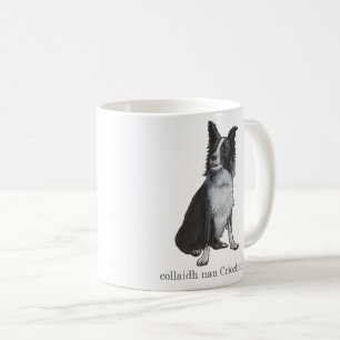 Caneca De Café collie de fronteira - collaidh nan Crìochan