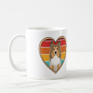 Caneca De Café Collie de pelo áspero