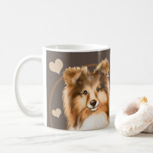 Caneca De Café Collie Sheltie Dog Cada Snc Que Você Faz