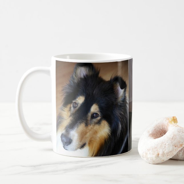 Caneca De Café Collies grossos (Com Donut)