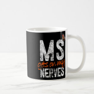 Caneca De Café Coloca-Me Nos Nervos - Sensibilização Para A Escle