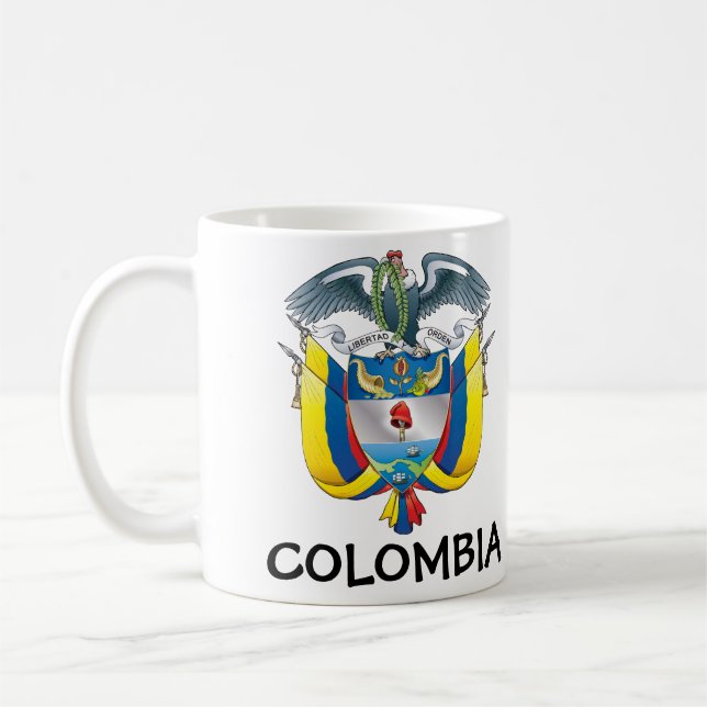 Caneca De Café Colômbia Mug (Esquerda)
