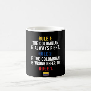 Caneca De Café Colombiana Roots Colombia Flag Heritage Colombiano