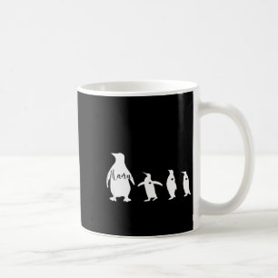 Caneca De Café Colônia de pinguins mamãe e bebê dia das mães