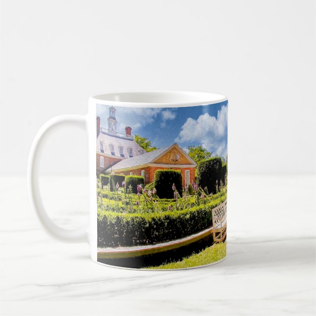 Caneca De Café Colonial Garden Mug (Esquerda)