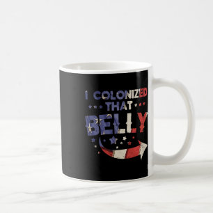 Caneca De Café Colonizou A Matriz De Pai De Gravidez Do Dia 4 De