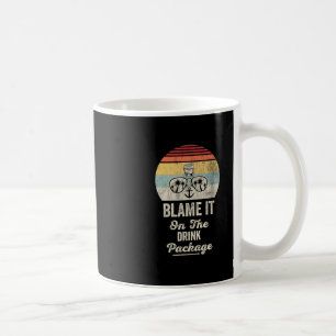 Caneca De Café Coloque a Culpa no Pacote de Bebidas 4 