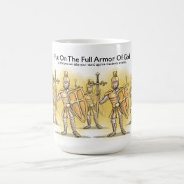 Caneca De Café Coloque O Armador De Cheio De Deus