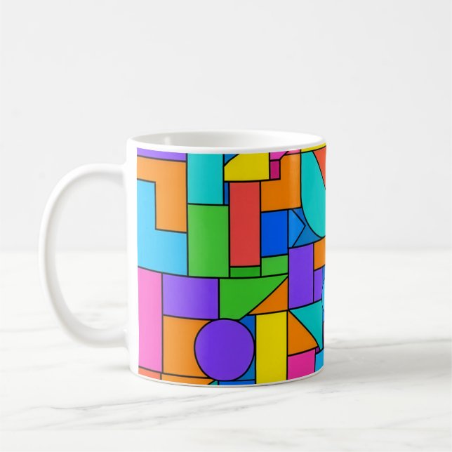 Caneca De Café Color Block Disorder (Esquerda)