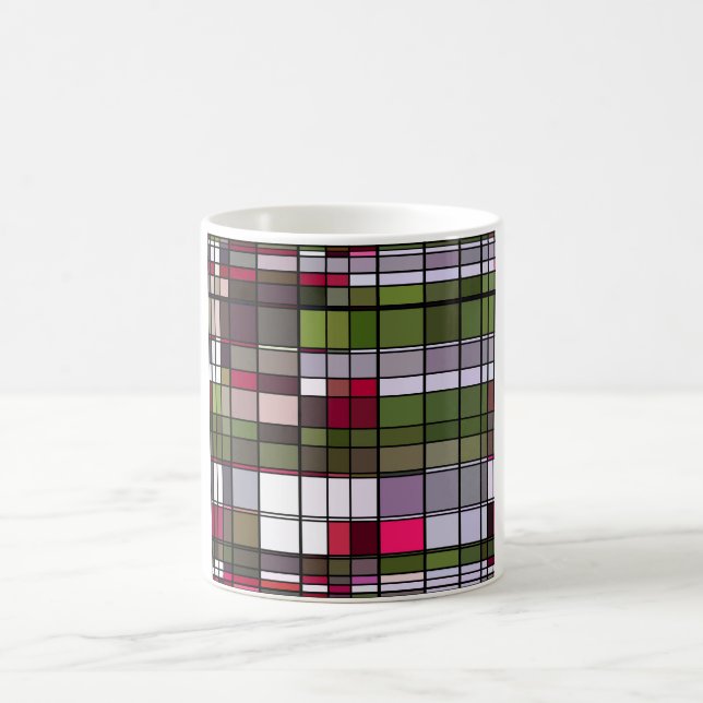 Caneca De Café Color Grid 1b (Centro)