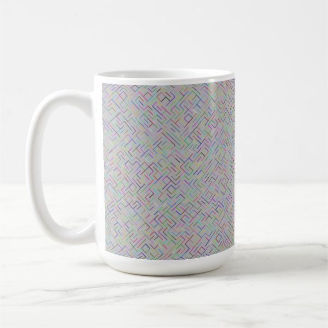 Caneca De Café Color Maze 15oz Mug (Esquerda)