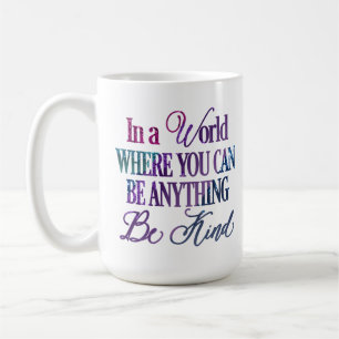 Caneca De Café Coloração Inspirativa de Coleta Azul e Coloraç