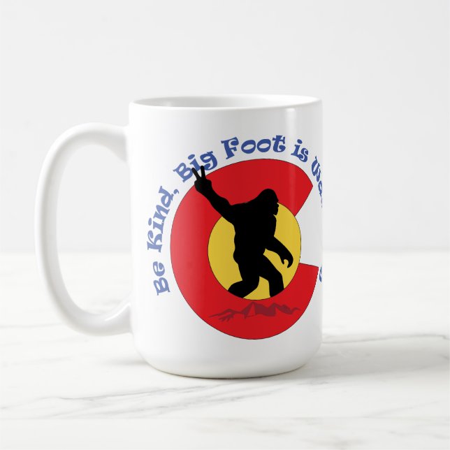 Caneca de café Colorado Bigfoot (Esquerda)