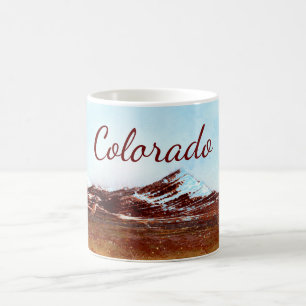 Caneca De Café Colorado Colorido