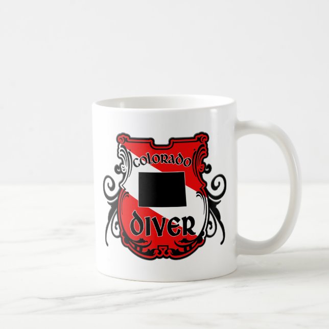 Caneca De Café Colorado Diver (Direita)