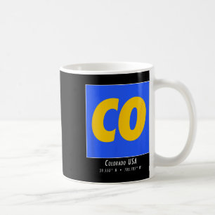 Caneca De Café Colorado Hiking And Skiing Co Montanha Vintage Spo